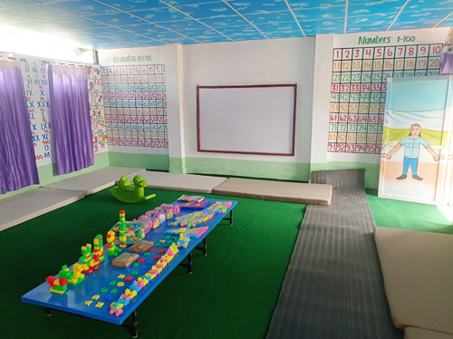 सेनाद्वारा बालबिकास कक्षाकोठा भवन स्तरोन्नतीसहित हस्तान्तरण 
