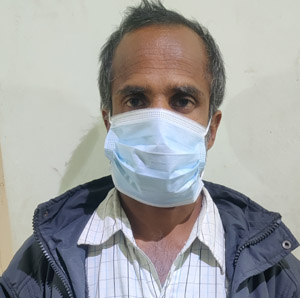 खाल्डो खनेर राखेको अवस्थामा पेस्तोलसहित राम पक्राउ