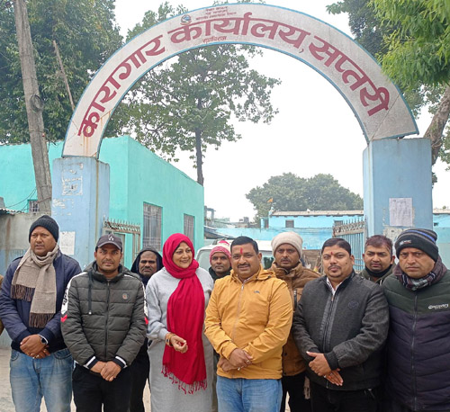 राजविराज कारागार समस्यै समस्याले ग्रसित,  विद्युत जाँदा टर्च लाईट बालेर निगरानी