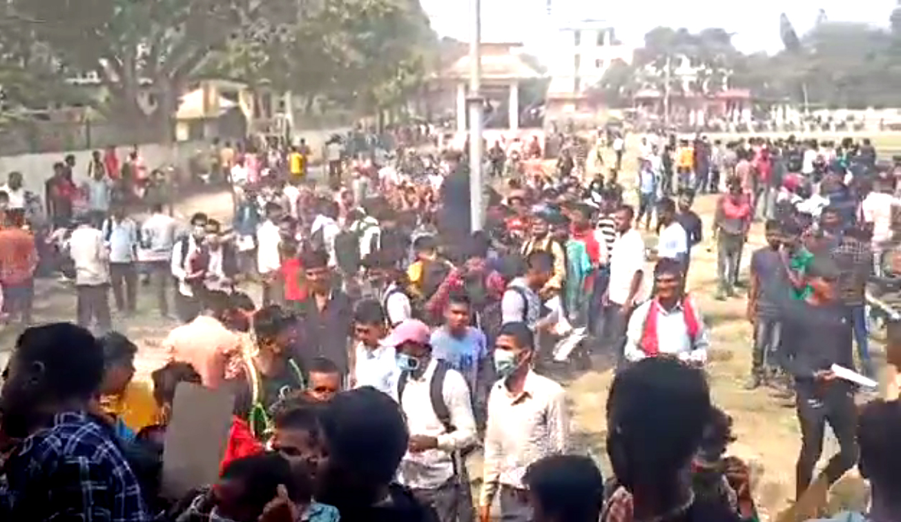 म्यादी प्रहरी भर्नाका लागि सप्तरीमा ८ हजार ९ सय ६० जनाको आवेदन