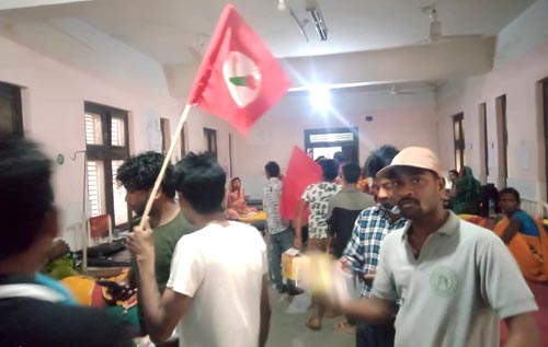 नेविसंघको स्थापना दिवसमा बिरामीलाई फलफुल 