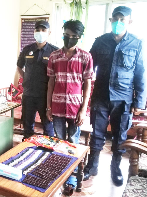 लागु औषधसहित पक्राउ परेका  युवकलाई १० दिने म्याद थप
