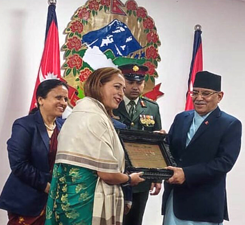 राष्ट्रिय पत्रकारिता पुरस्कारबाट पत्रकार महासंघ सप्तरीकी उपाध्यक्ष दाहाल सम्मानित  