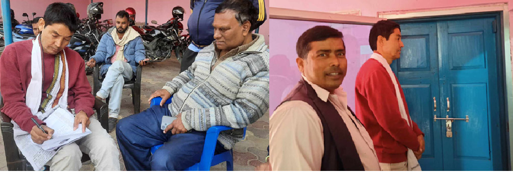 नगरपालिकाले अदालतको आदेश नमान्दा कार्यकक्ष बाहिरै बसेर काम गर्न बाध्य अधिकृत गुरुङ