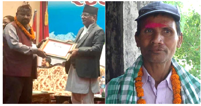 पत्रकार खतिवडा र यादव “प्रेस स्वतन्त्रता सेनानी” बाट सम्मानित