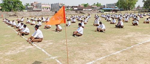 कोरोना त्रासका बीच स्वमसेवक सम्मेलन