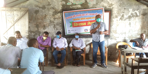तिलाठी कोइलाडीमा किसान भेला सुरु