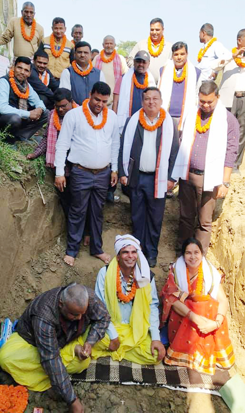 वडा नं. ६ को कार्यालय भवन शिलान्यास